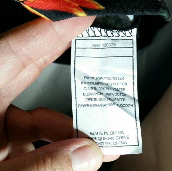 NWT DC Shoes Tropical Floral T-Shirt - Picture 4 of 5